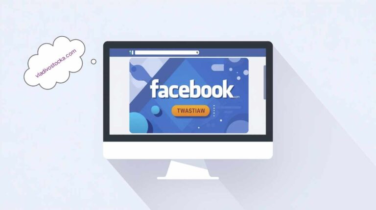 Facebook marketing strategy showing Twastia.com CTR growth tips with engaging content tactics to improve clicks reach and social media traffic