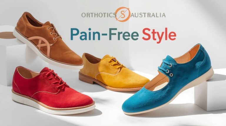 Fashionable Shoes for Orthotics Australia – Pain-Free Style! Fashionable shoes for orthotics Australia featuring supportive design, removable insoles and stylish comfort for daily wear!