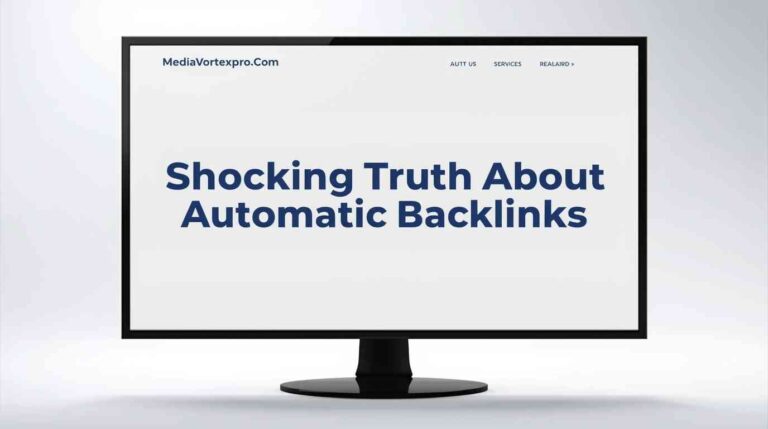 Mediavortexpro Com: Shocking Truth About Automatic Backlinks! Mediavortexpro com automatic backlink system showing SEO link building network and website ranking strategy analysis tool overview