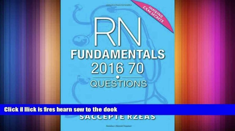 Nursing student studying RN Fundamentals 2016 70 questions exam guide with notes and practice tests for better nursing fundamentals preparation