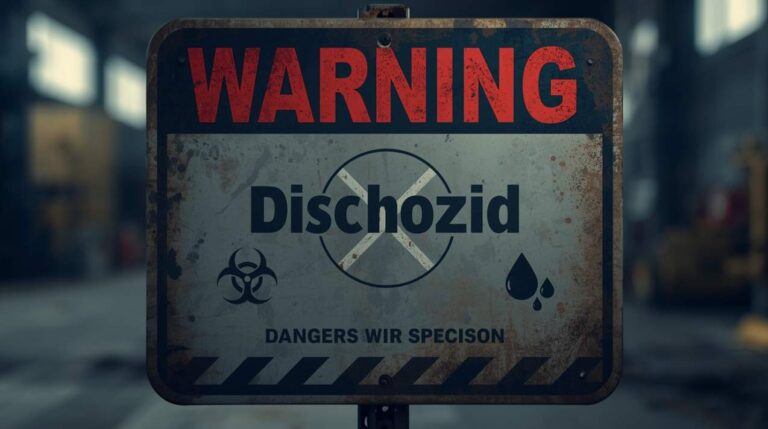 Illustration showing chemical exposure effects and why disohozid are bad, highlighting hidden health risks and toxins in daily use
