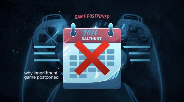 Innerlifthunt game delay concept showing paused gameplay screen, developers fixing bugs and players waiting for official release update news